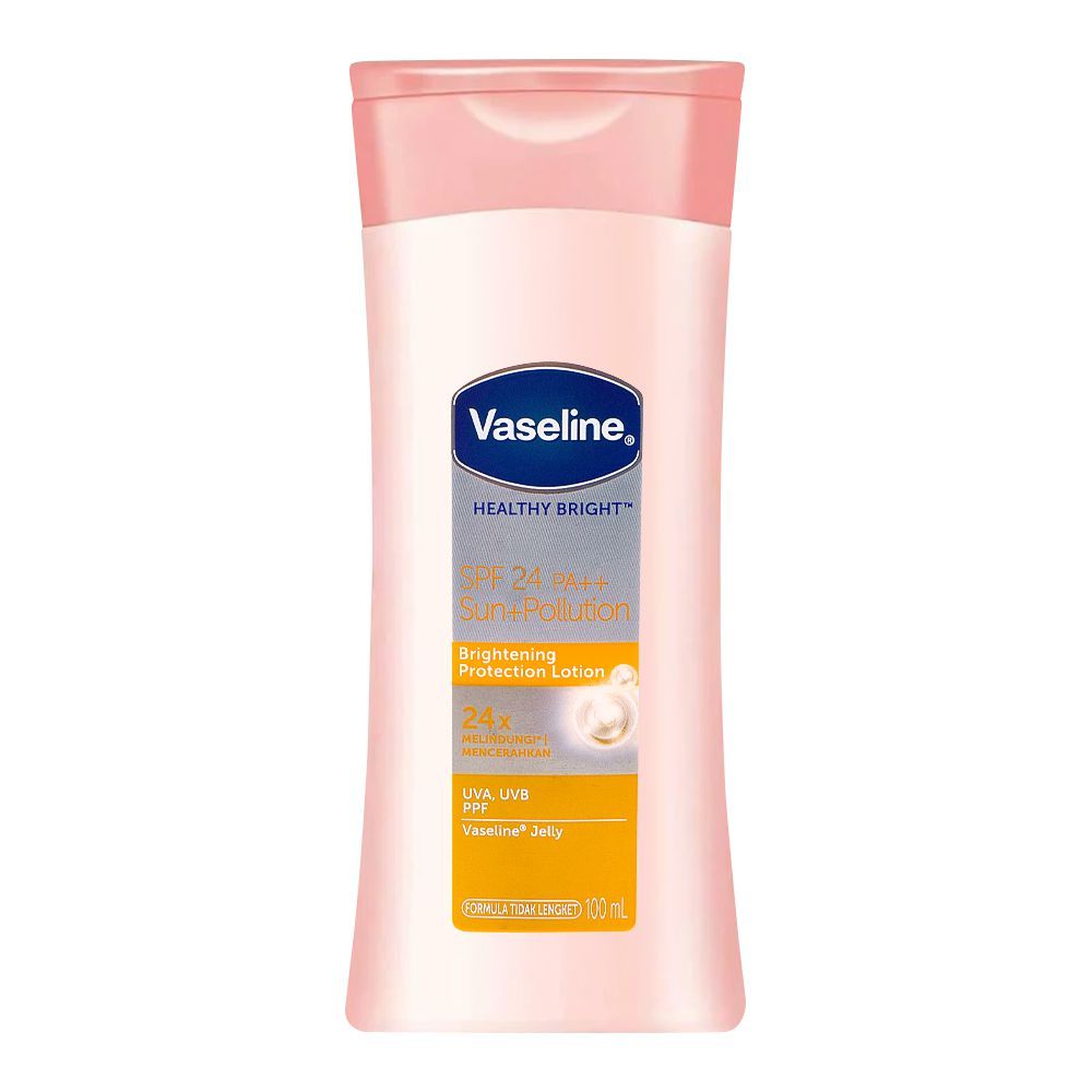 Vaseline Healthy Bright SPF 24 Sun+ Pollution Brightening Protection Lotion, 100ml