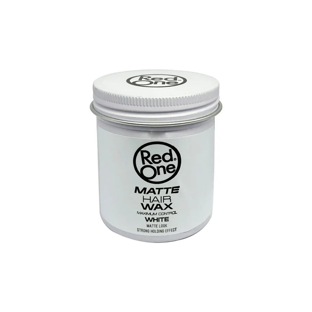 Red One White Matte Hair Wax, With Maximum Control, 100ml