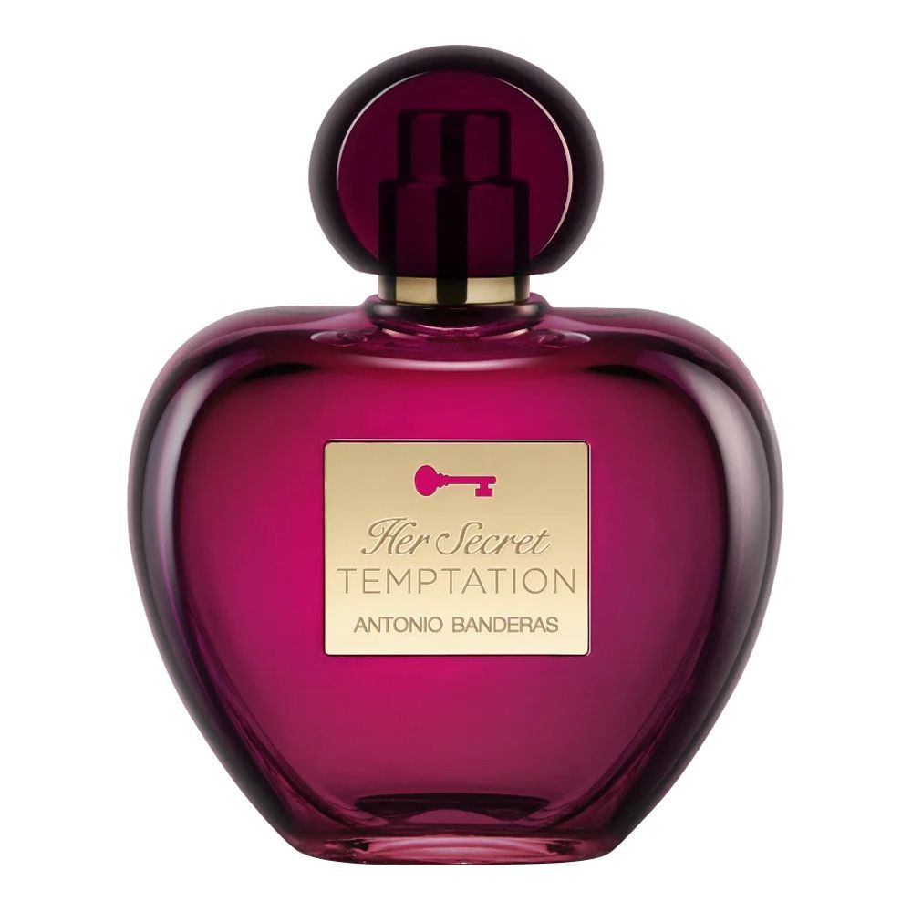 Antonio Banderas Her Secret Temptation Eau De Toilette, For Women, 80ml