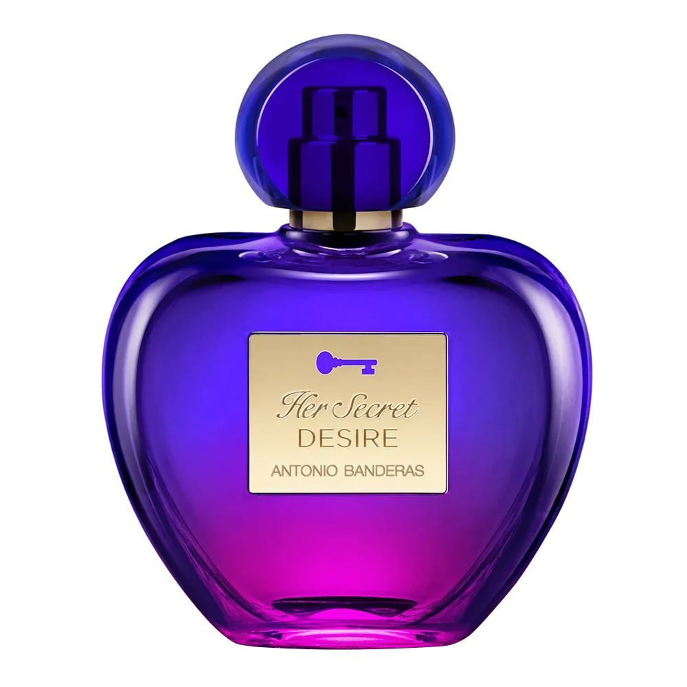 Antonio Banderas Her Secret Desire Eau De Toilette, For Women, 80ml