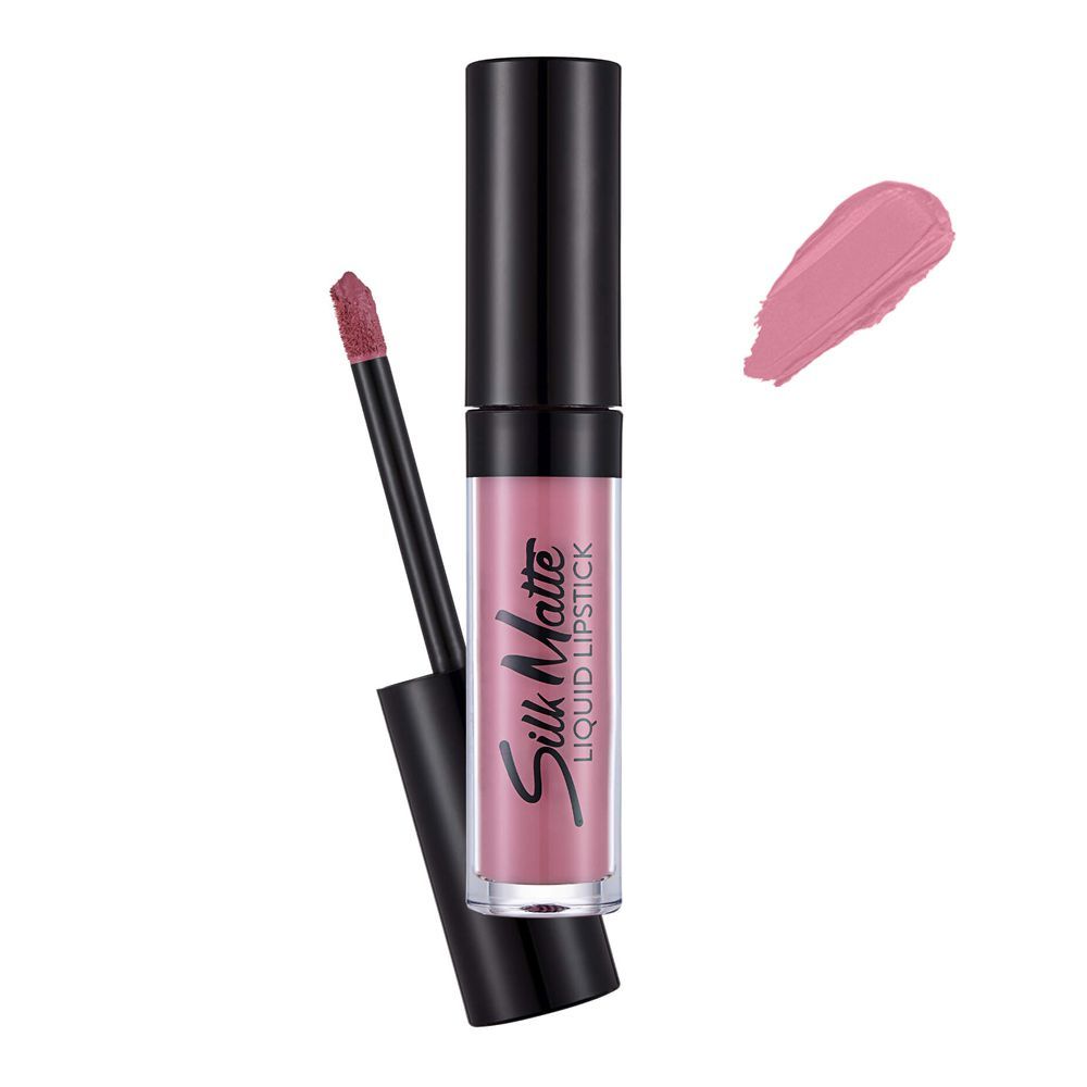 Flormar Silk Matte Liquid Lipstick, 019, Pink Stone