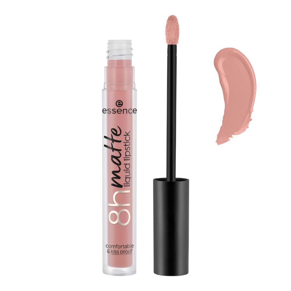 Essence 8H Matte Liquid Lipstick, 03, Soft Beige