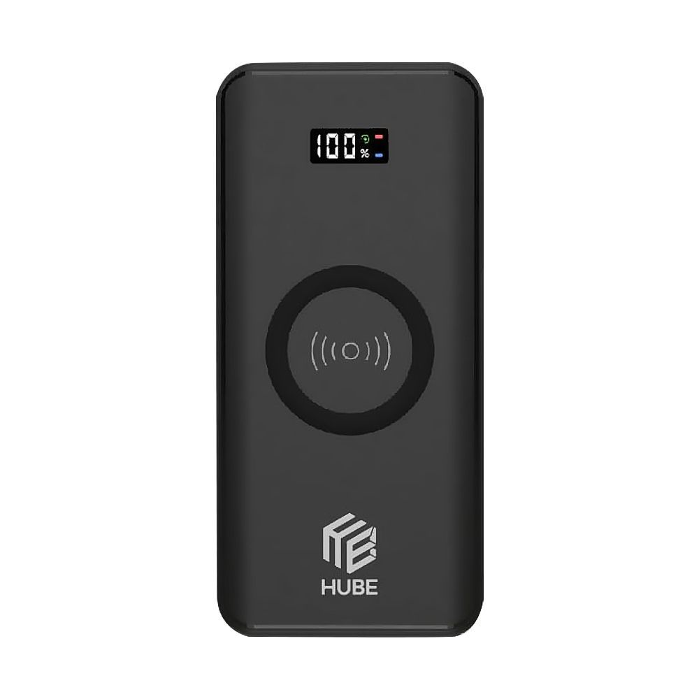 Hube Wireless 10,000 mAh Fast Charging Power Bank, 20W