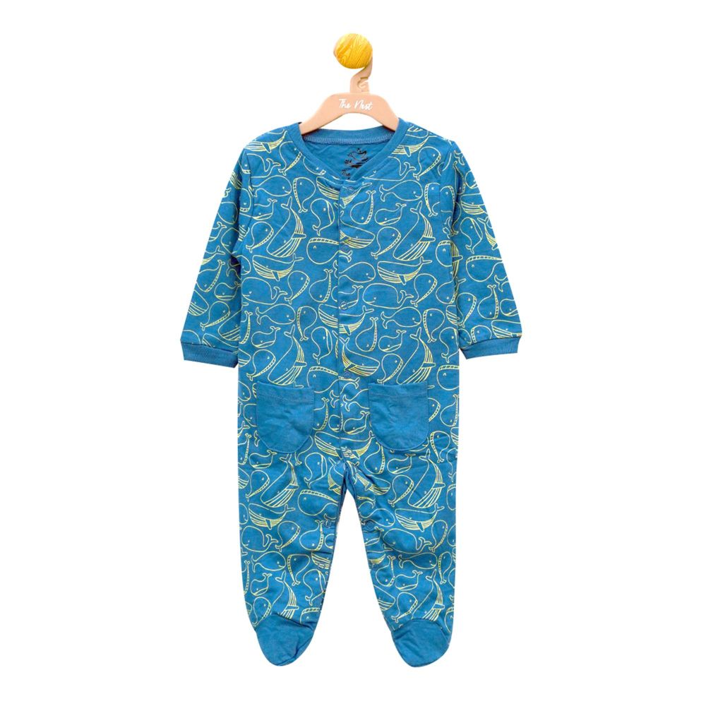 The Nest Marine Fun Collection Kiddy Shark Sleeping Suit, 5679