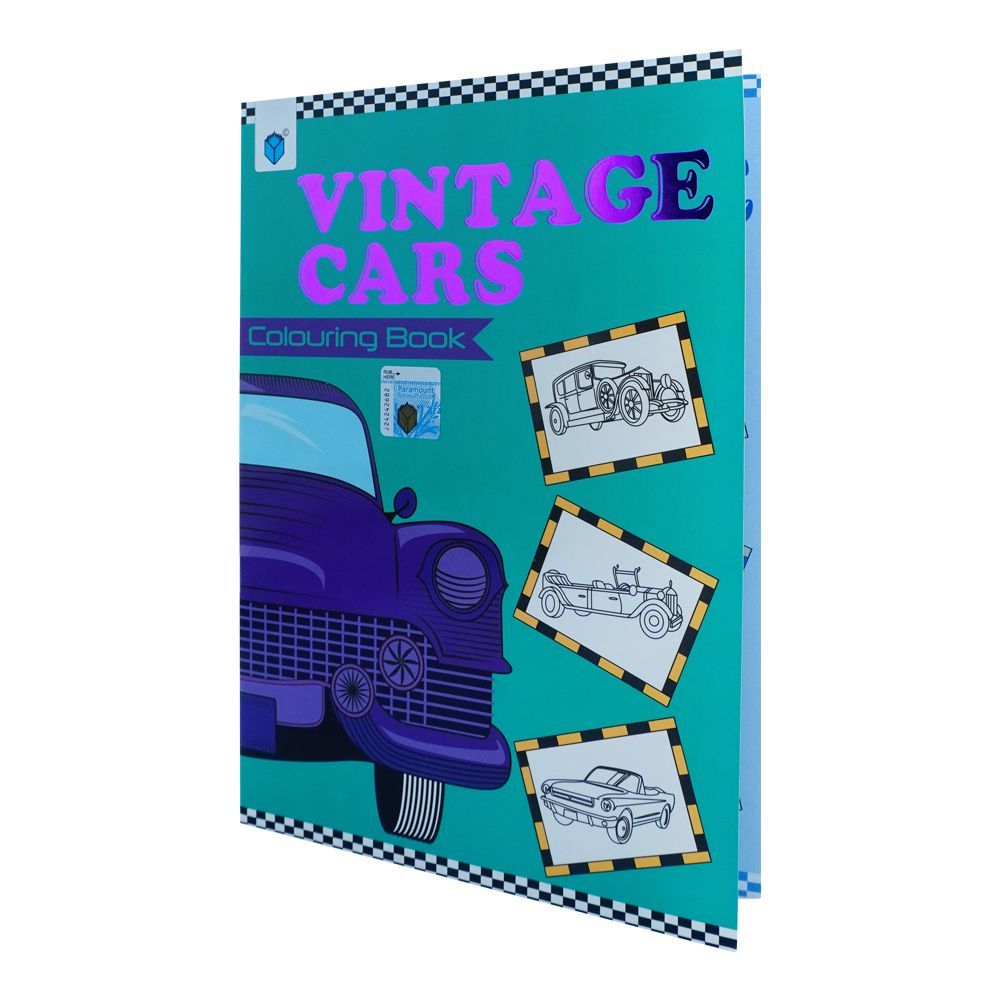 Vintage Cars Coloring Book