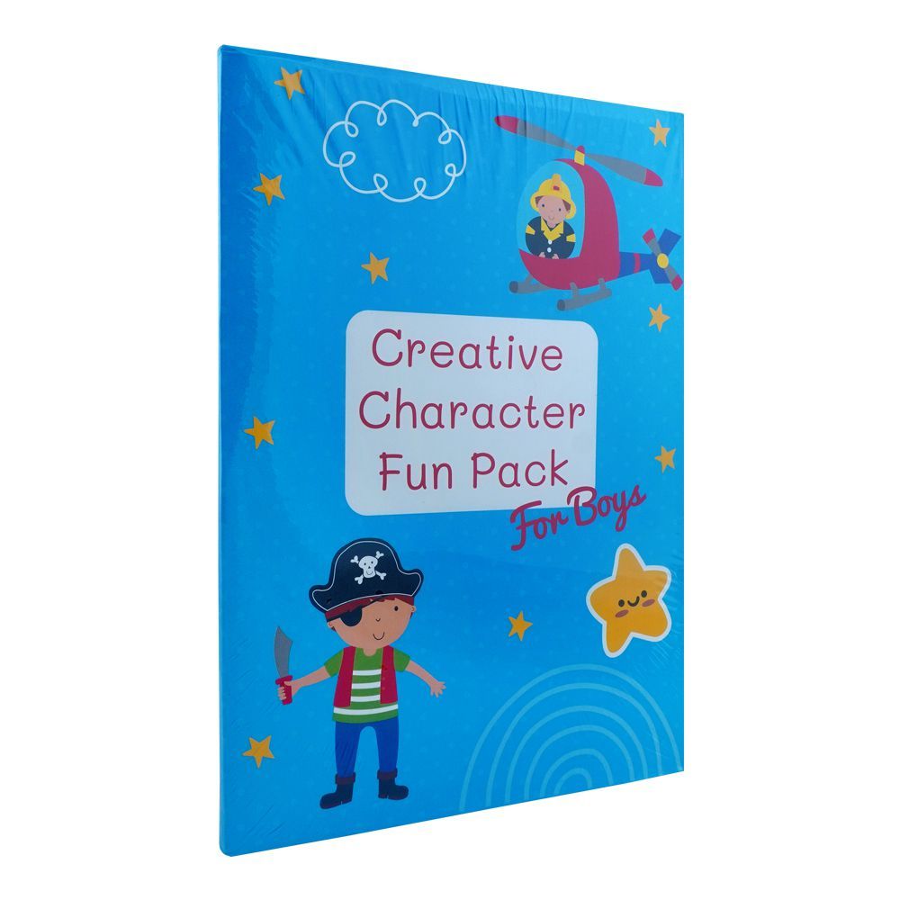 Creative Character Fun Pack For Boys, Book