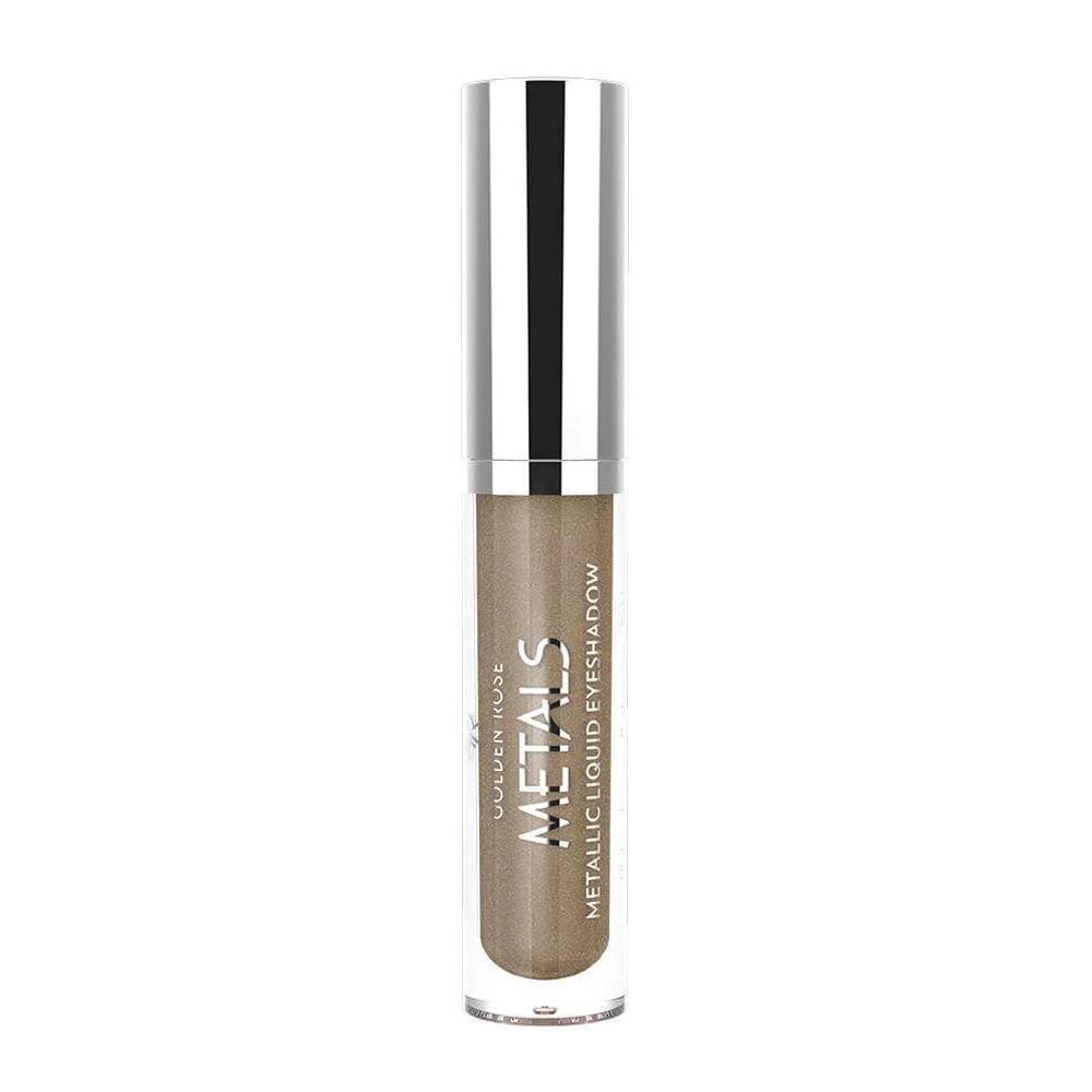 Golden Rose Metals Matte Metallic Liquid Eyeshadow, 107, Mocha