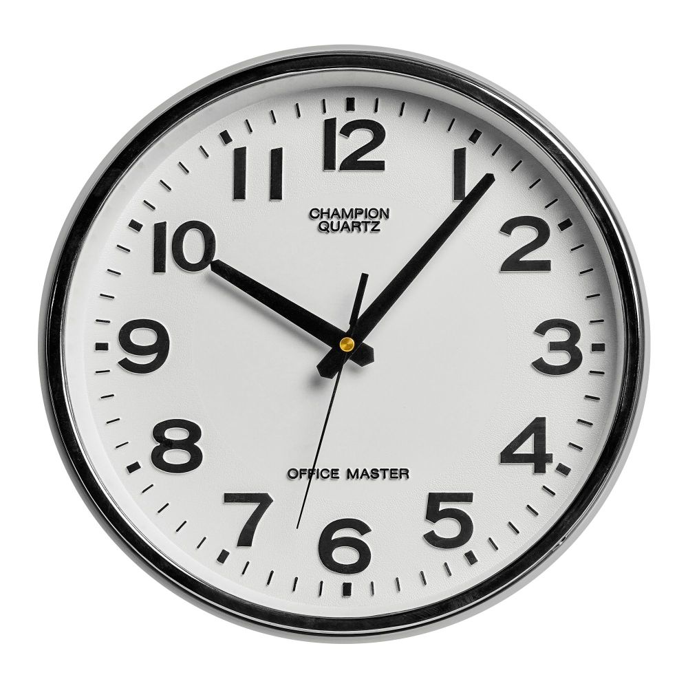 Z.A Wall Clock, White Background, CS-1244-QC2