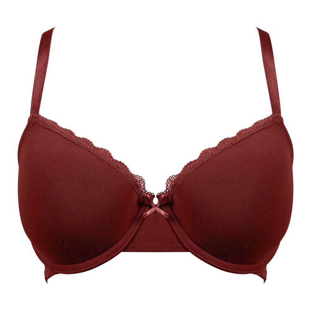 BLS PIXIE Wired and Padded Bra, Cherry, BLSAUPD04