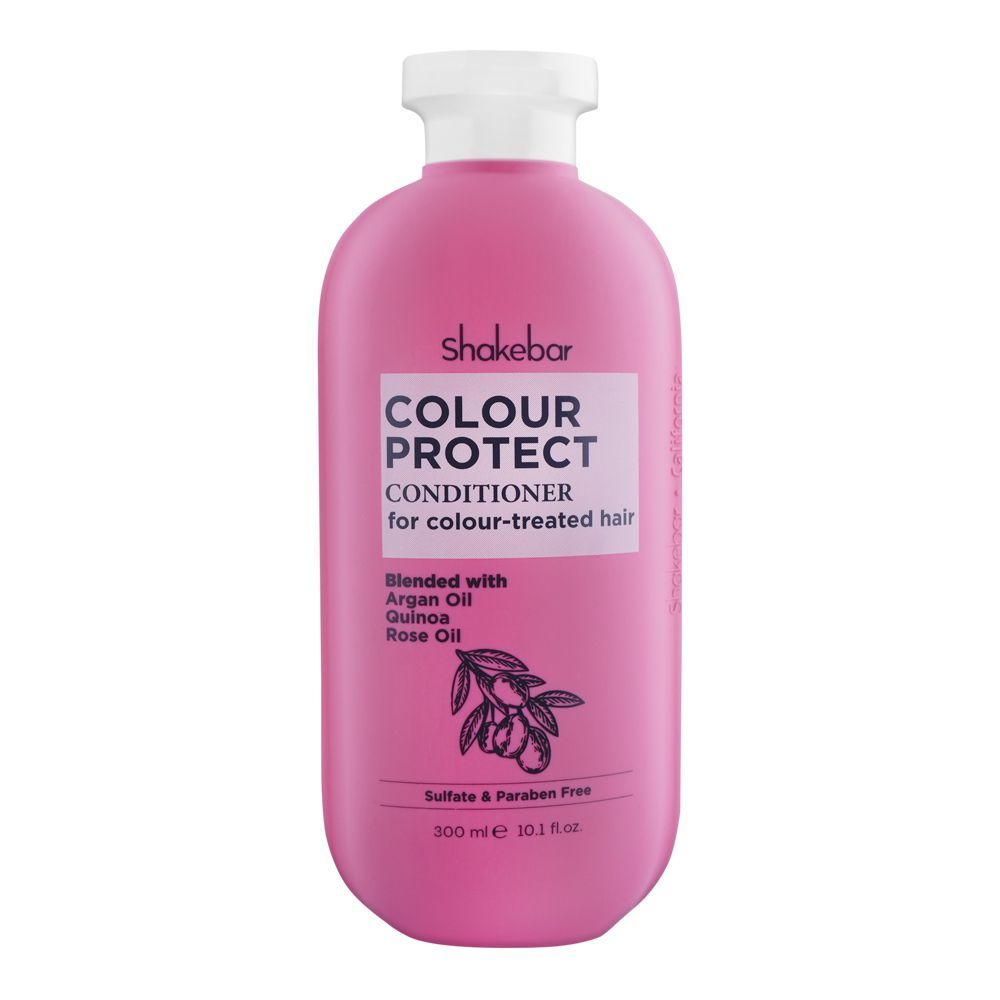 Shakebar Colour Protect Sulfate & Paraben Free Conditioner, For Color Treated Hair, 300ml