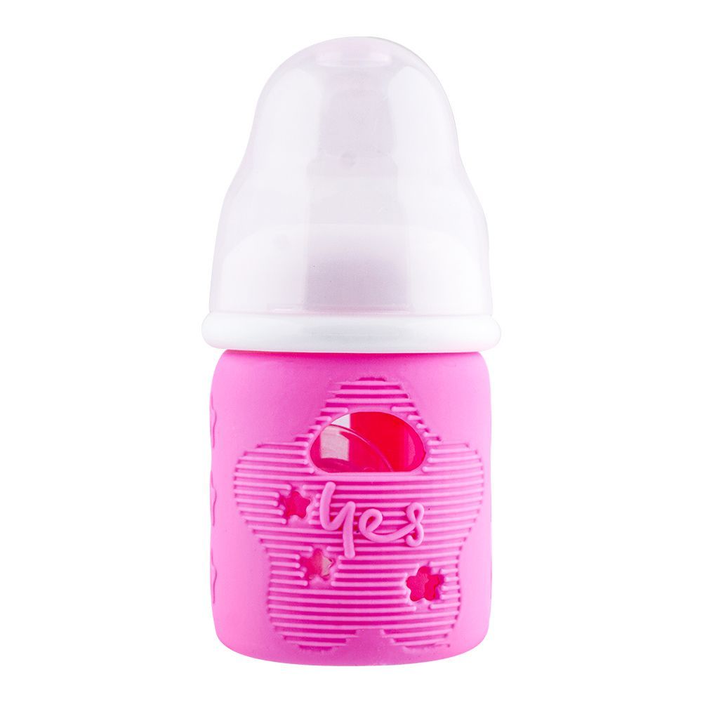 Yes Glass Bottle 60ml, Pink, Sh-724