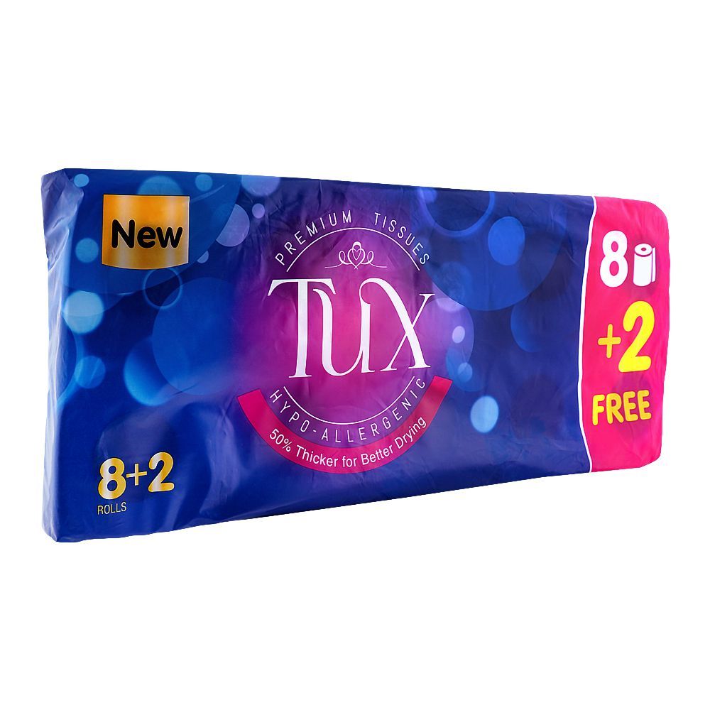 Tux Tissue Roll 8 + 2-Pack