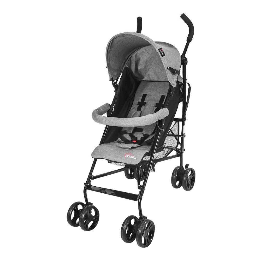 Tinnies Baby Buggy, Black, 29x14x28 Inches, T052