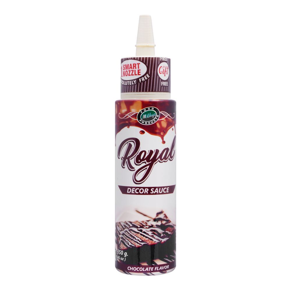 Milkyz Food Royal Decor Chocolate Sauce, 350g