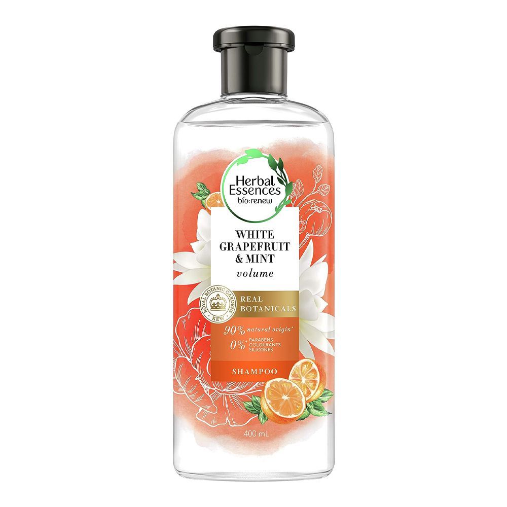 Herbal Essences Bio Renew White Grapefruit & Mint Volume Shampoo, 400ml