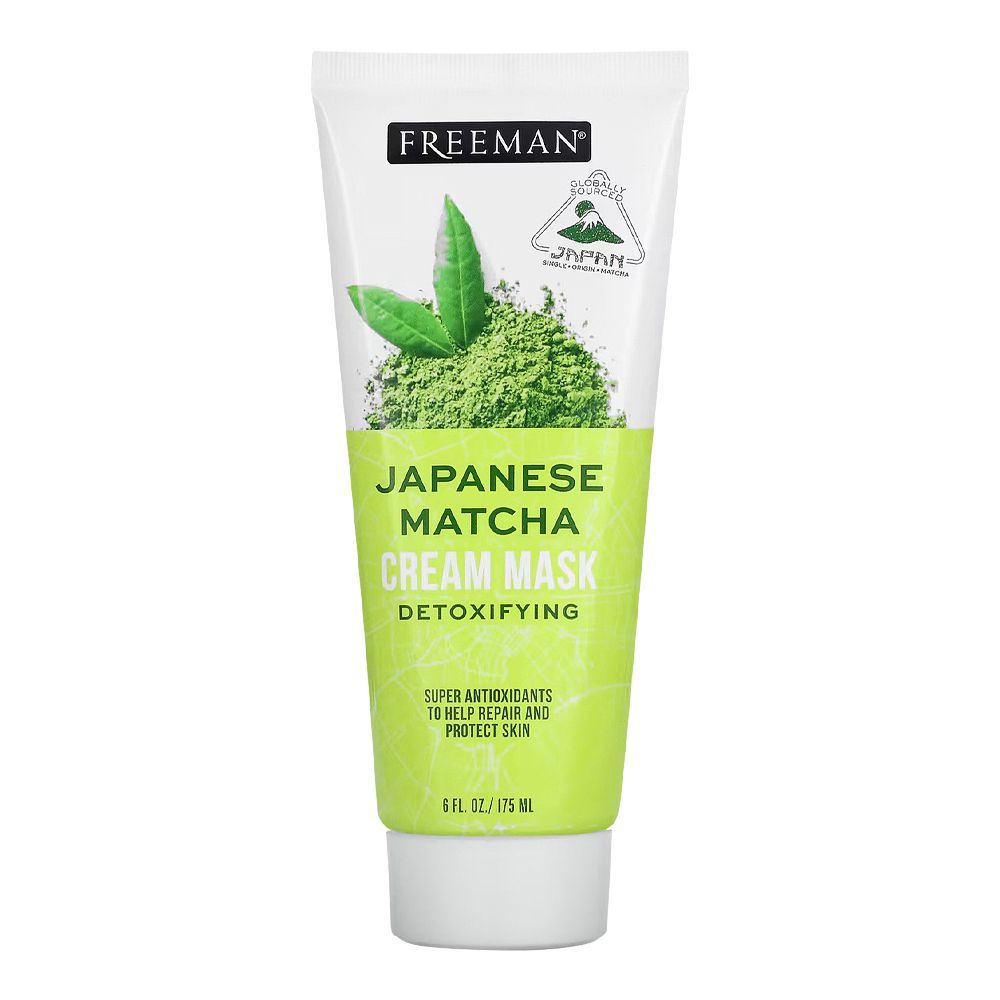 Freeman Japanese Matcha Detoxifying Cream Mask, 175ml