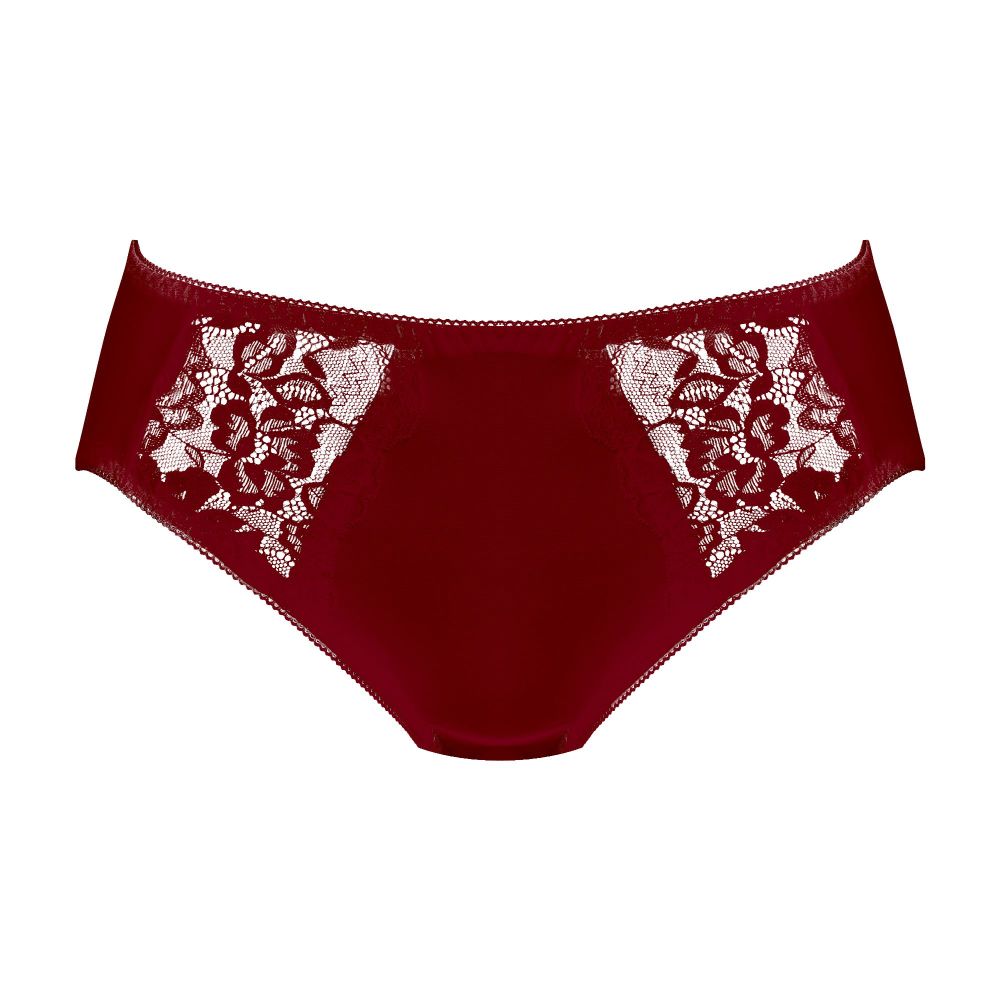 IFG Blossom 003 Brief Panty, Maroon