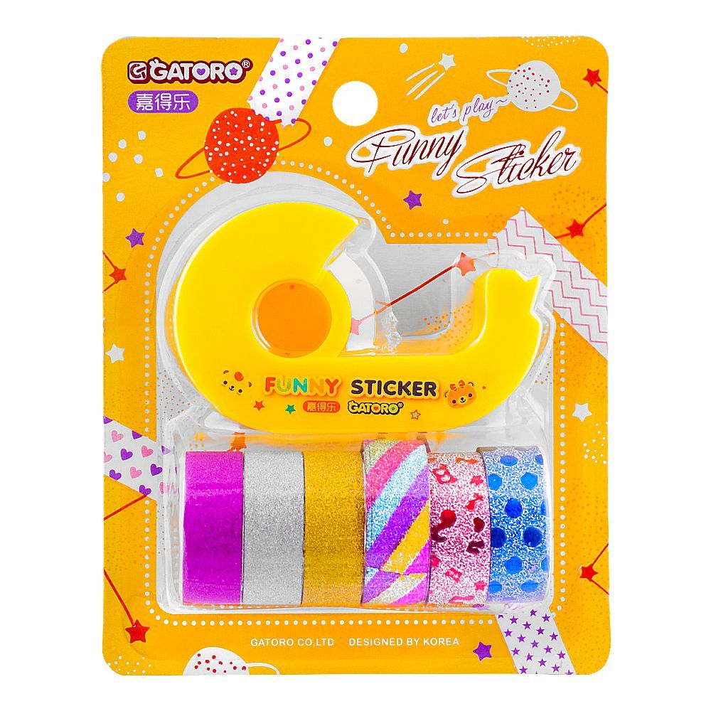 SJ Paper Stickers, Yellow, 020