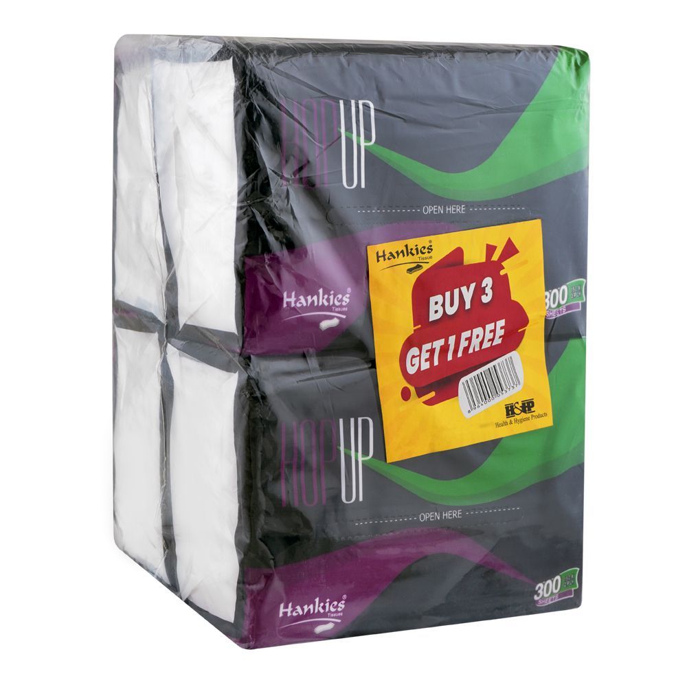 Hankies Hop Up Soft Pack, Buy 3 Get 1 Free