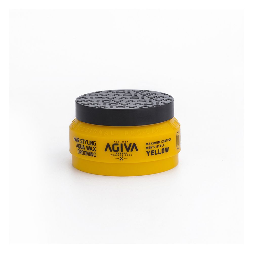 Agiva Professional Hair Styling Wax Yellow, Aqua Grooming 04, 90ml