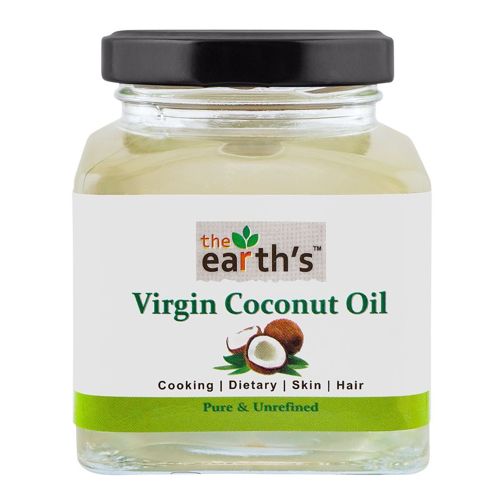 The Earth's Virgin Coconut Oil, 130ml