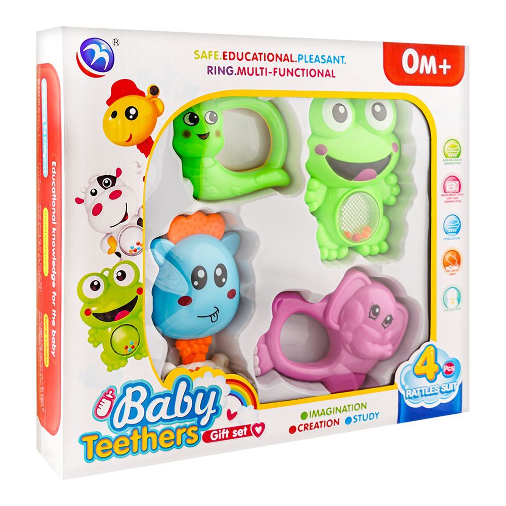 Pakistan Best Price Toys Online Buy Style Toys Baby Rattles 4-Pack