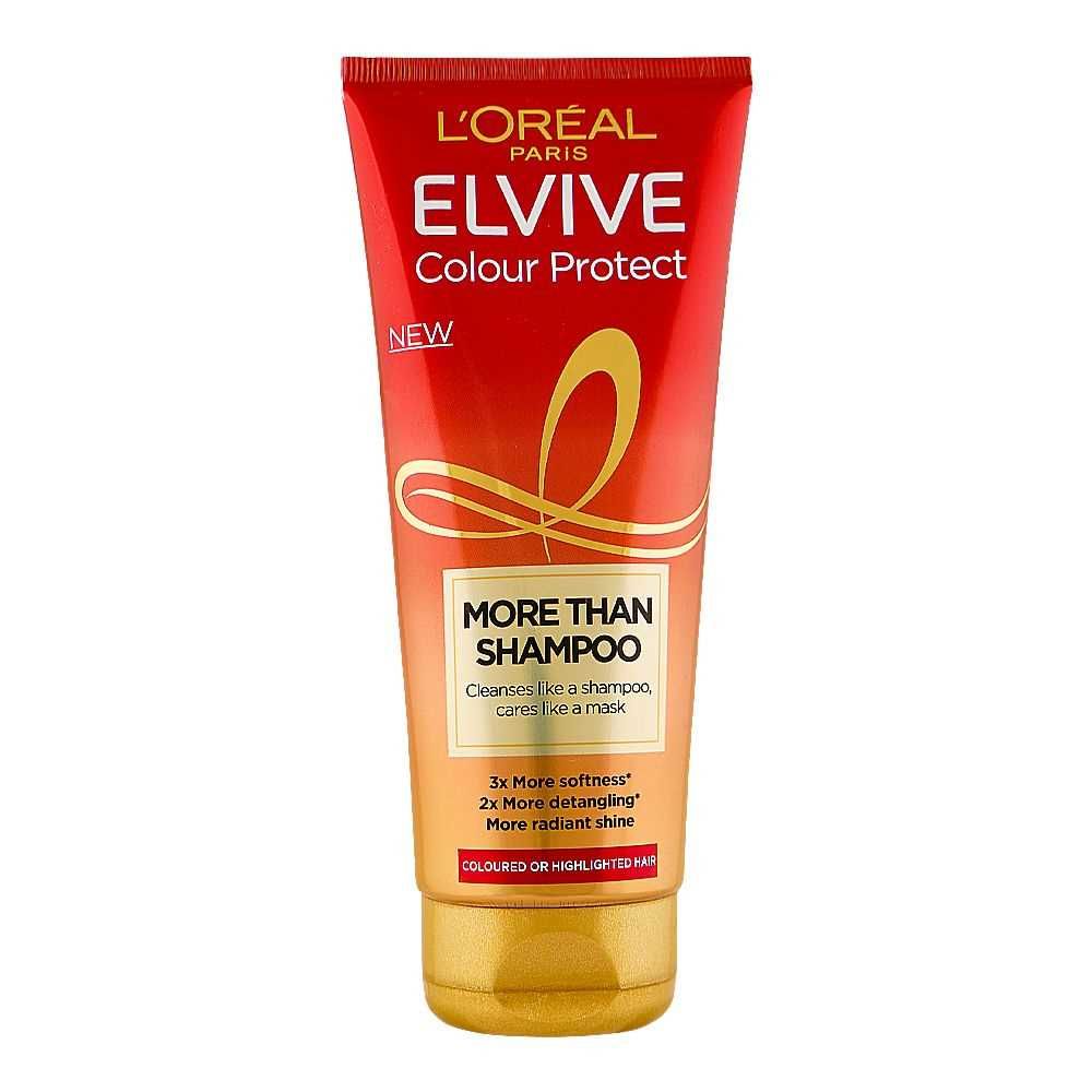 L'Oreal Paris Elvive Color Protect More Than Shampoo, For Colored Or Highlighted Hair, 200ml