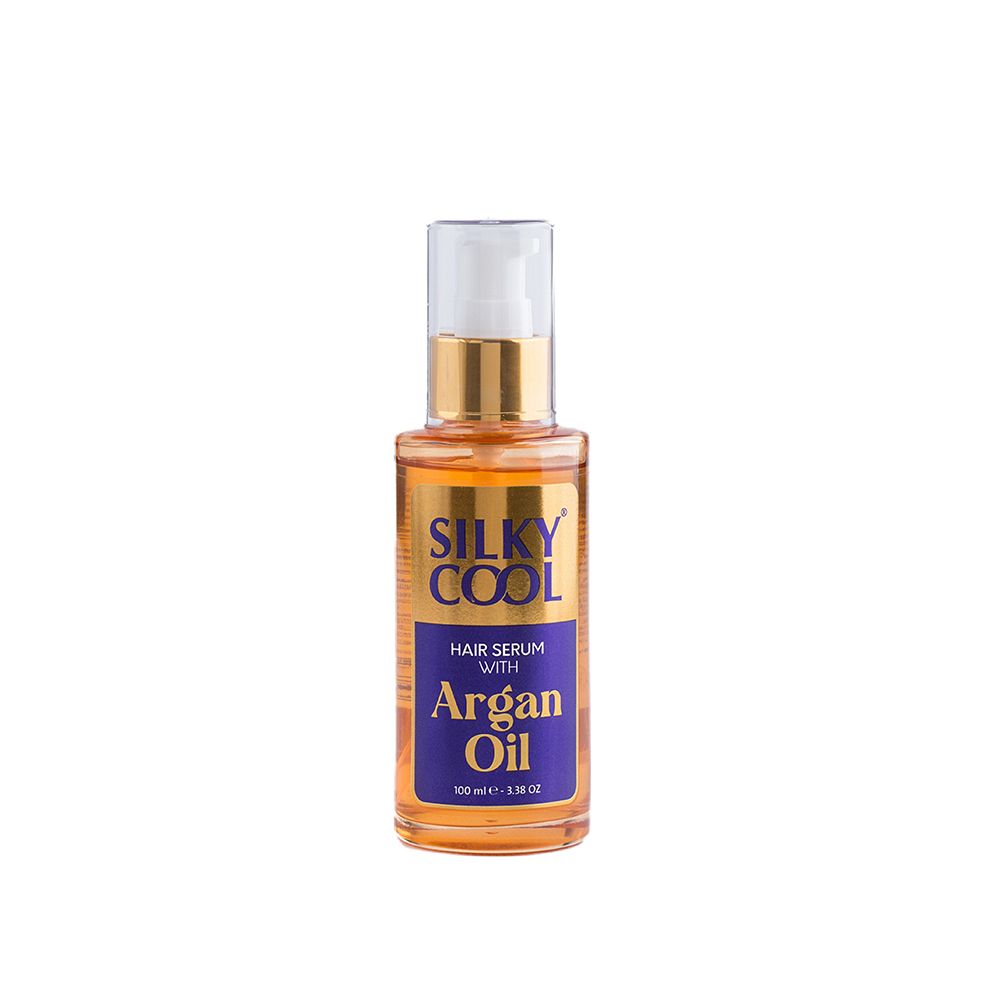 Silky Cool Argan Oil Hair Serum, 100ml