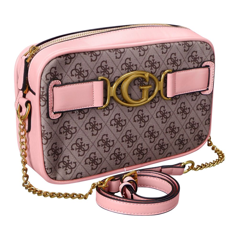 GS Hand Bag, Pink, GV-60111