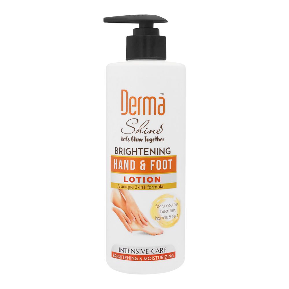 Derma Shine Brightening Hand & Foot Lotion, 396ml