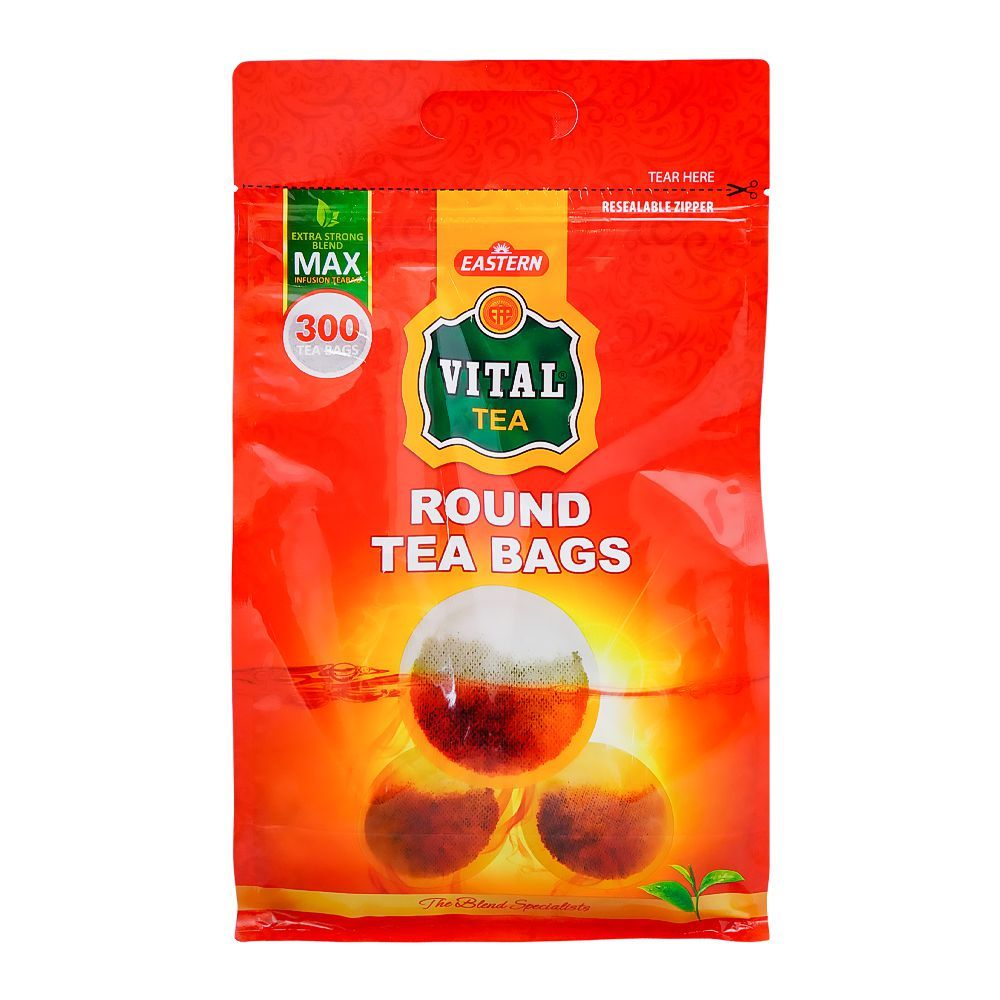 Vital Tea Round Tea Bag, 300-Pack