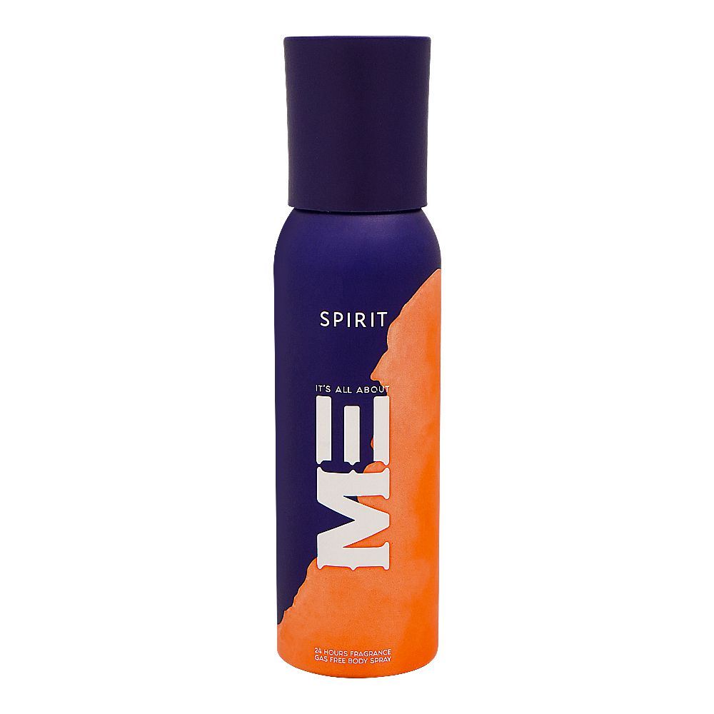 Me Spirit Gas Free Spray, For Men, 120ml