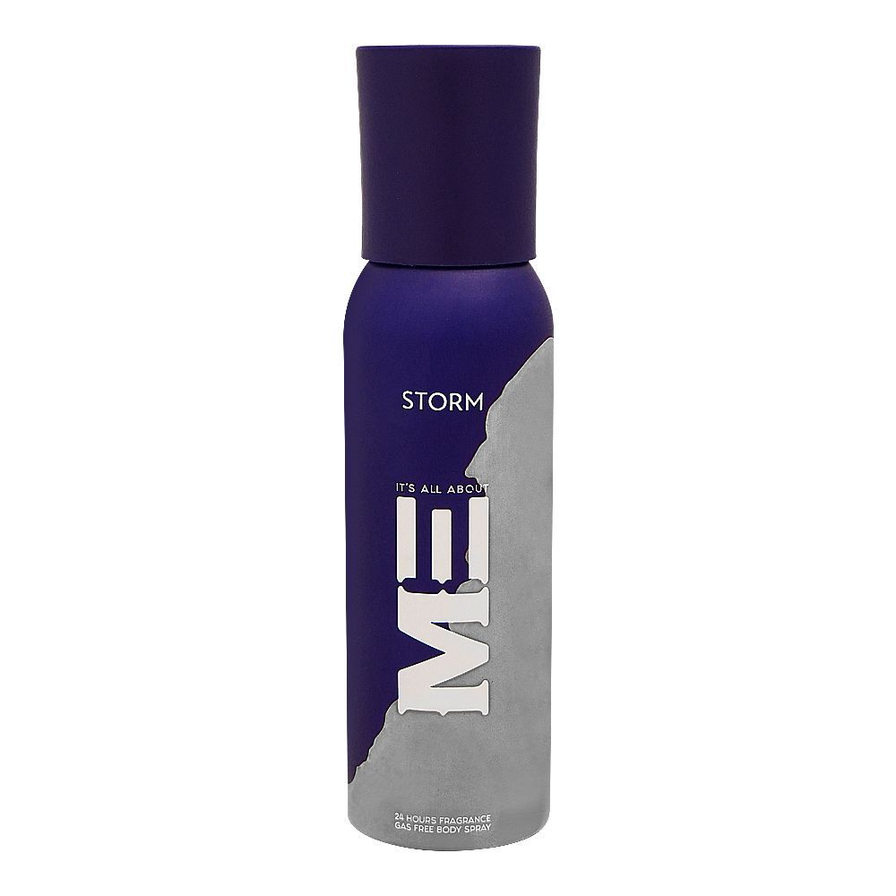 Me Storm Gas Free Spray, For Men, 120ml