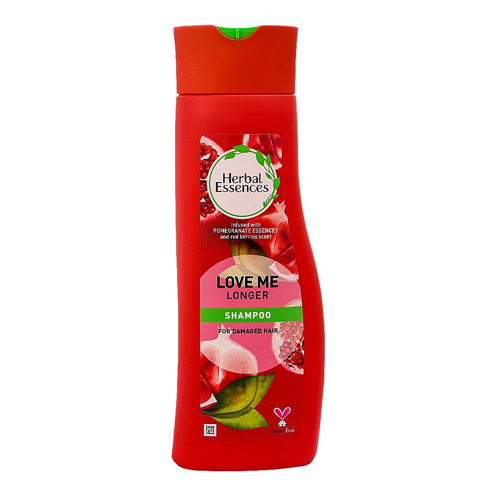 Herbal Essence Love Me Longer Shampoo, For Damaged Hair, 400ml