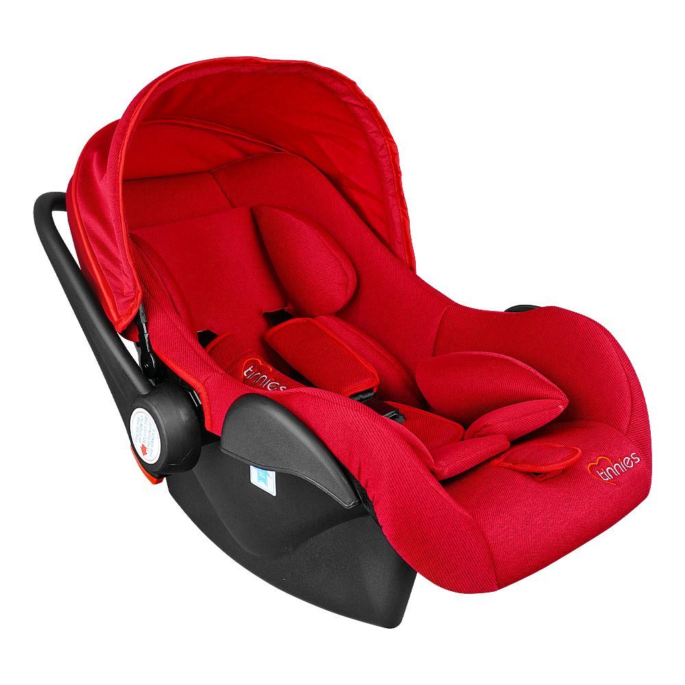 Tinnies Baby Carry Cot, For 0-18 Months, Length 28 & Width 10 Inches, Holds Upto 13 Kg, Red, T-007