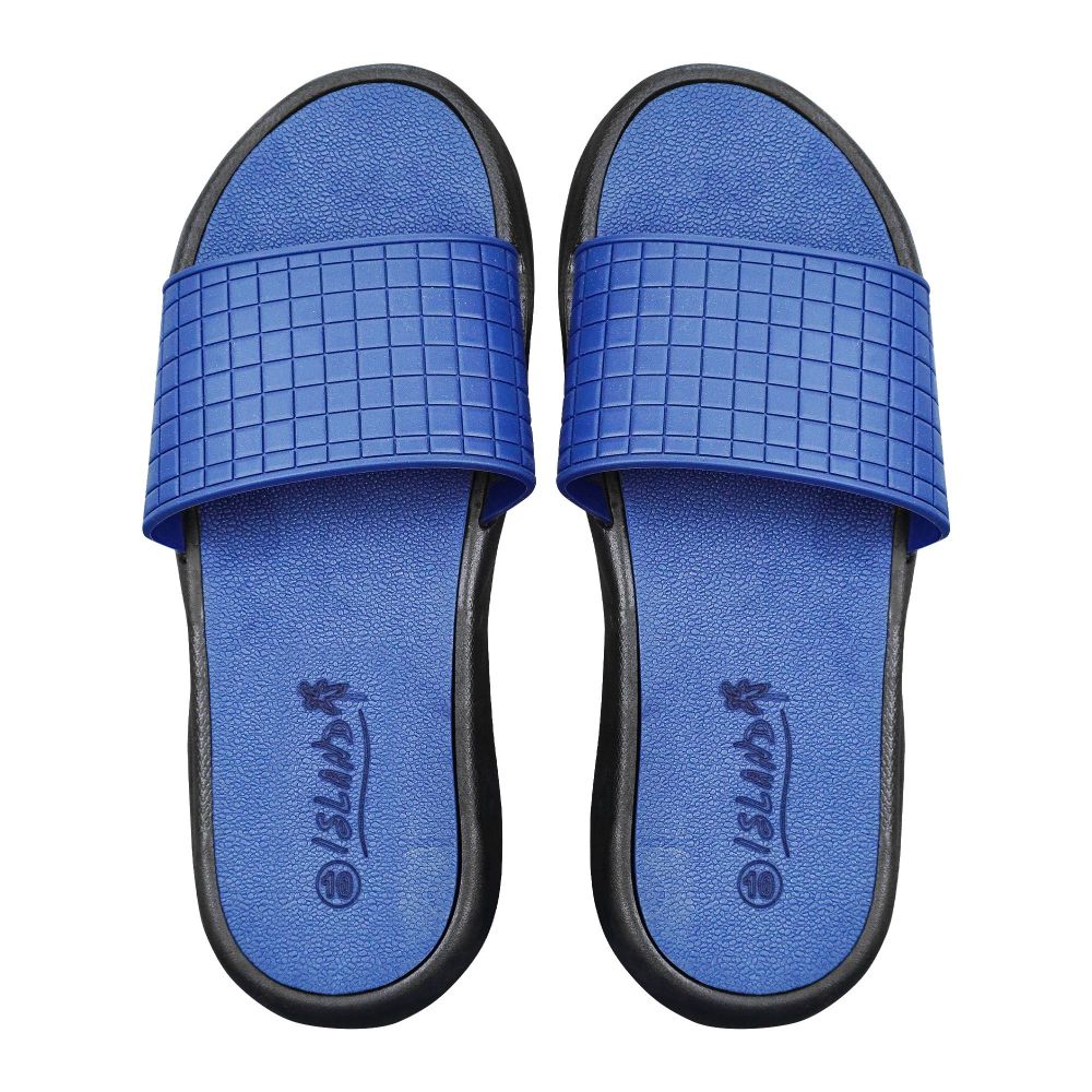 Bata Dress Casual Slipper, For Boys, Blue, 8419344