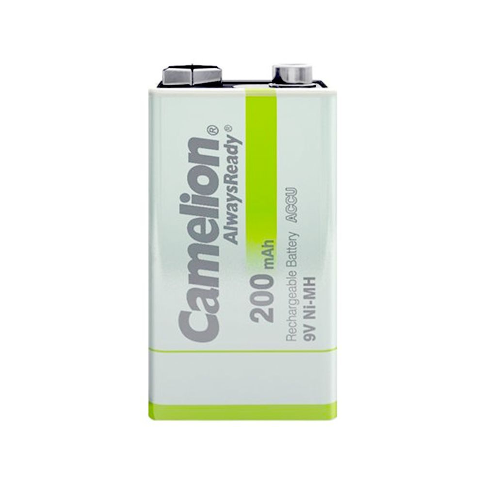 Camelion Always Ready 200mAh Rechargeable 9V, NH-9V200ARBP1