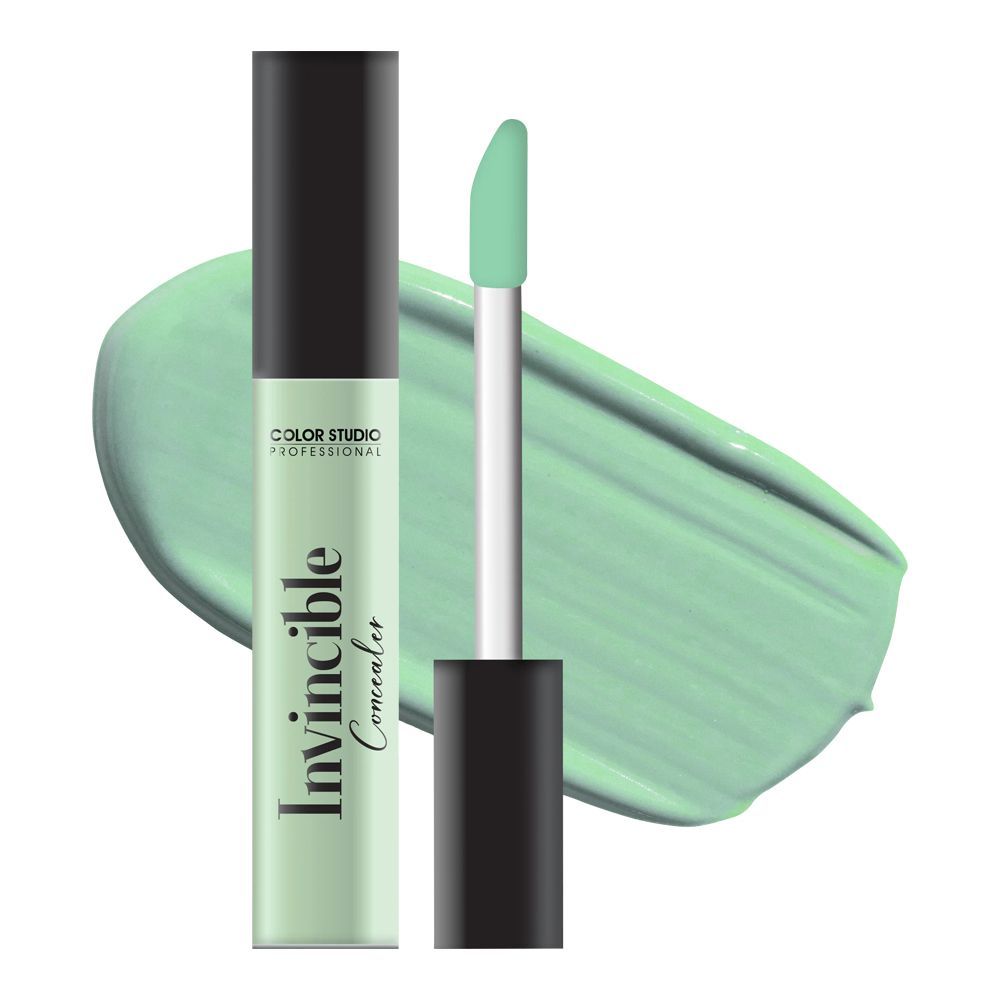 Color Studio Flawless Finish Invincible Concealer, 006 Green Corrector