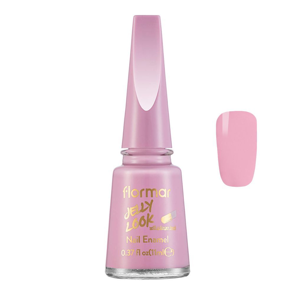 Flormar Jelly Look Nail Enamel, JL52 Barbie, 11ml