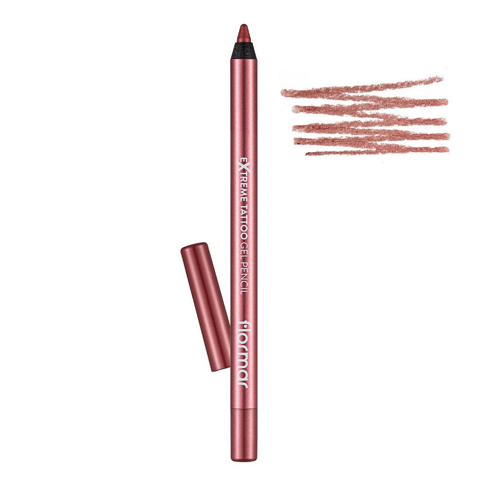 Flormar Extreme Tattoo Gel Pencil, 09 Pink Star