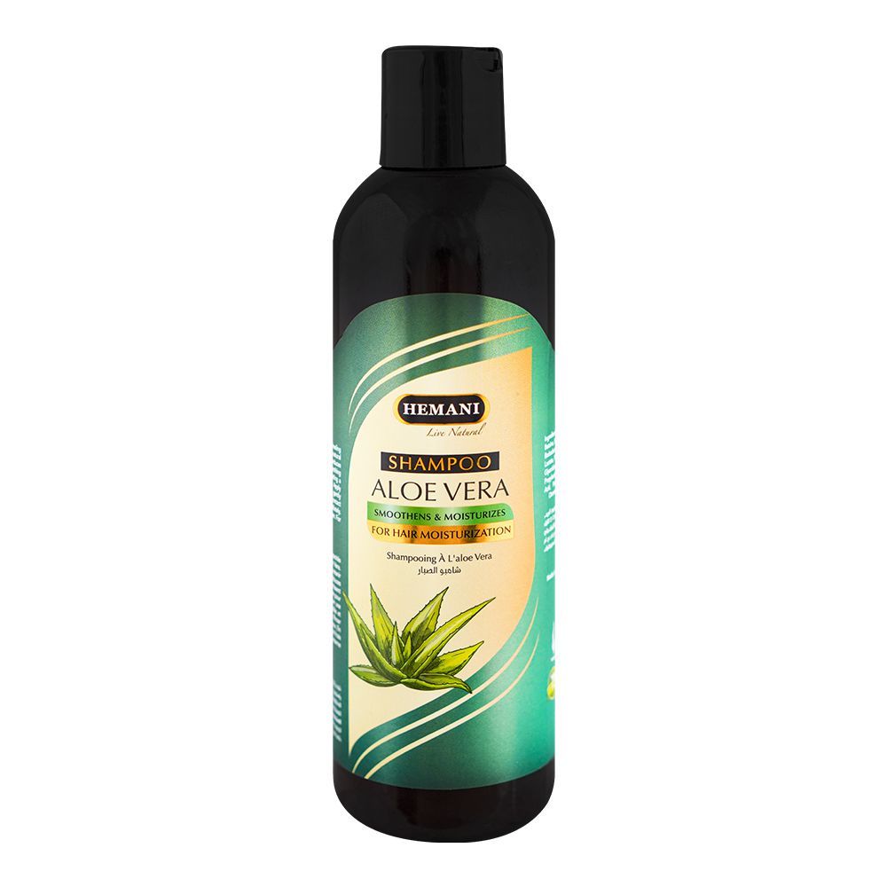 Hemani Aloe Vera Shampoo, For Hair Moisturization, 350ml