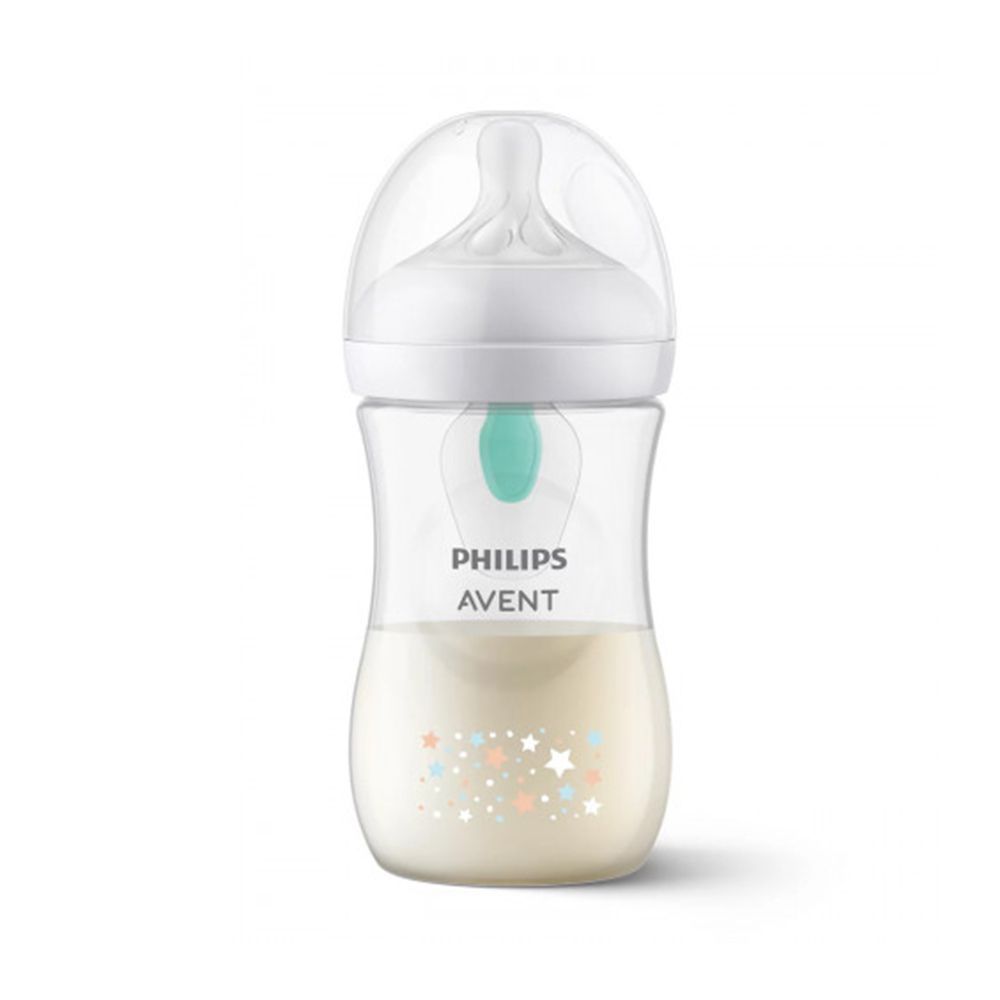 Avent Natural Response Air Free Vent Baby Feeding Bottle, 260ml, SCF673/82