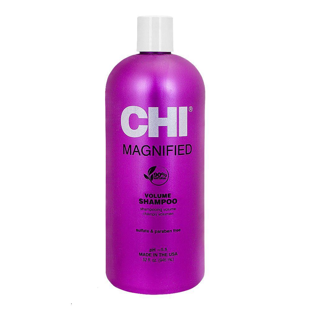 CHI Magnified 90% Natural Sulfate & Paraben-Free Volume Shampoo, 946ml