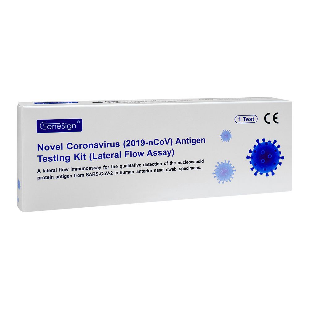 GeneSign Biotech Novel Covid-19 Antigen Testing Kit, 1-Test