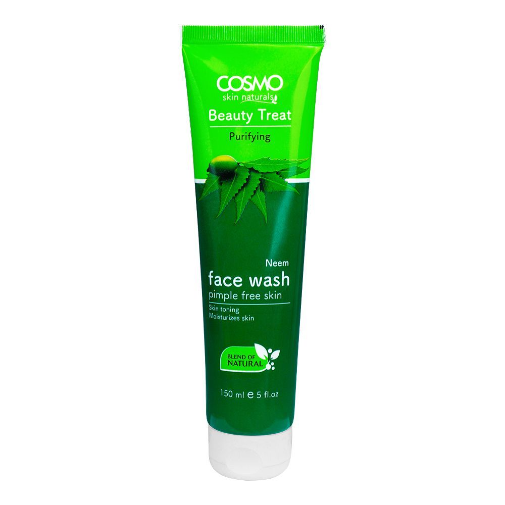 Cosmo Beauty Treat Purifying Neem Pimple Free Skin Face Wash, 150ml