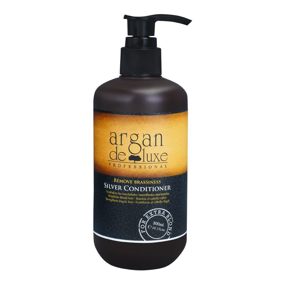 Argan De Luxe Remove Brassiness Silver Conditioner, 300ml