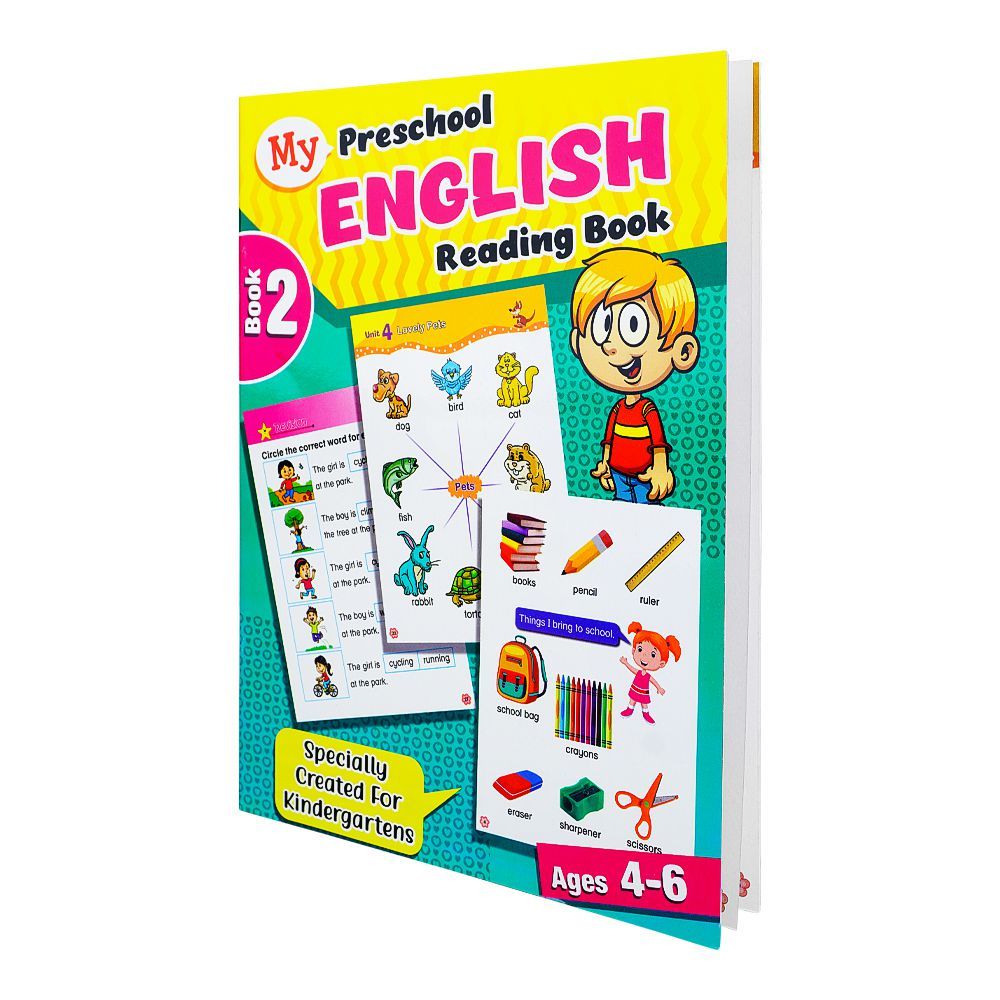 Paramount My Preschool English Reading Book 2, (Pb)