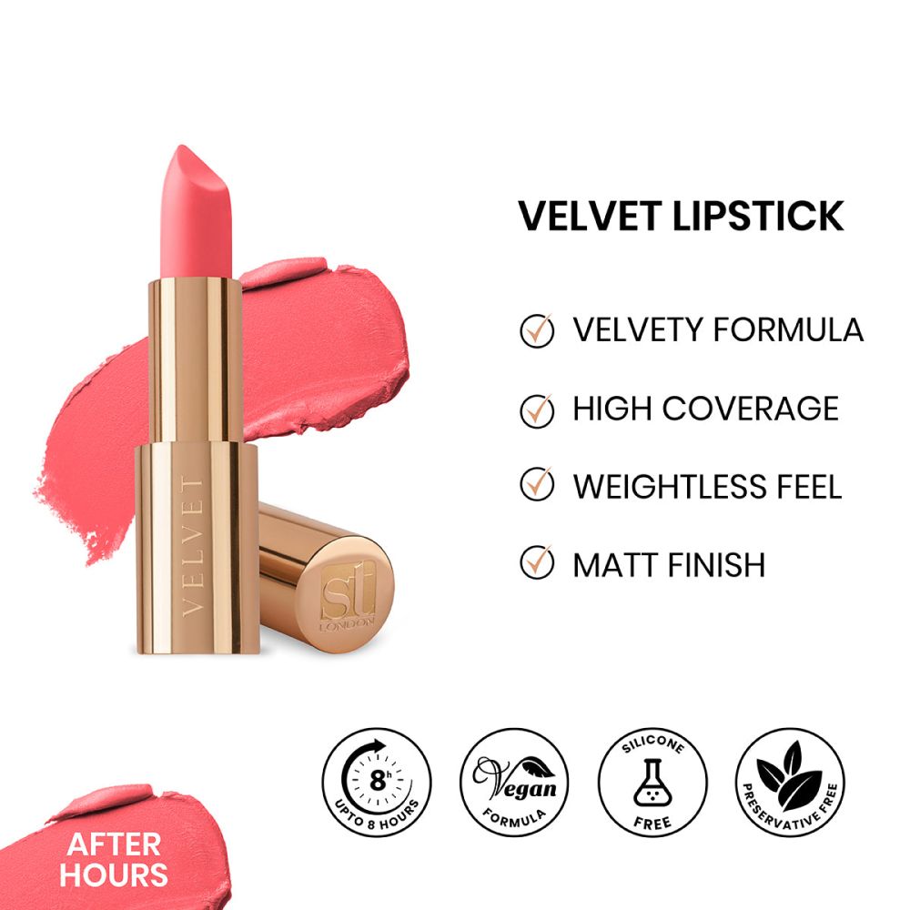 ST London Velvet Ultra-Matt Lipstick, After Hours