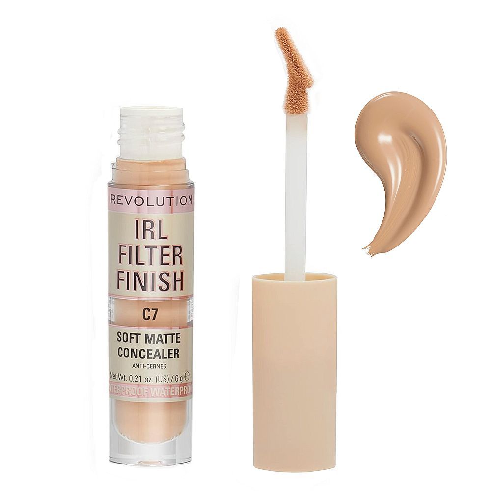 Makeup Revolution IRL Filter Finish Soft Matte Concealer, C7