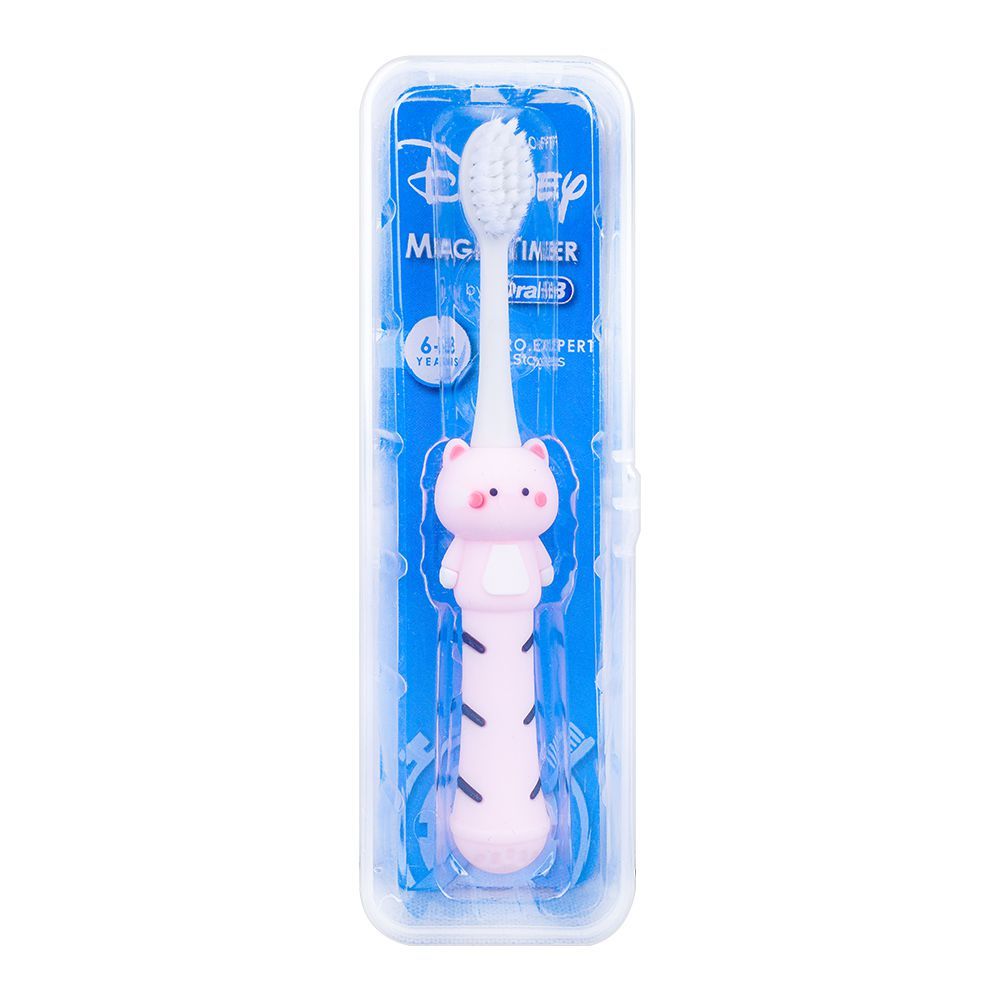 Oral-B Disney Magic Timer Soft Toothbrush For Kids 6-8 Years, Pink, 1-Pack